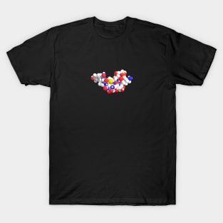 Alpha Endorphin Molecule Chemistry T-Shirt